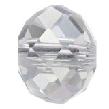 Kristallperle Rondelle 4*6mm Crystal~Klar VE100