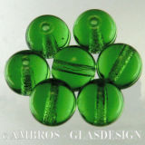 Glasperle Rund &Oslash; 7mm Emerald VE 60