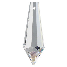 Lichtschale Bobeche 100mm Aus Bleikristall – 6-seitig Mit Messingringen Für Kronleuchter