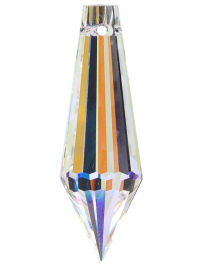 Kristall Wiener Spitze 38mm Crystal AB 30%PbO