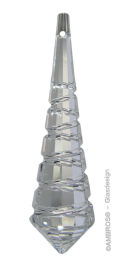 Swarovski® Crystal Spin Drop 76 mm Clear
