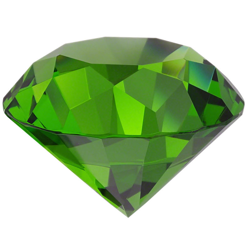 Kristall 'Diamant' Ø 30mm Smaragd K9, 2,99 €