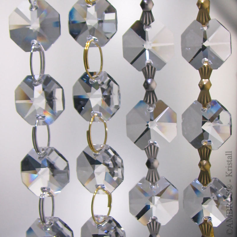 10x AMBROS Kristall "Wiener Birnel" 20mm Crystal AB - Strahlende Suncatcher Für Fenster, Schmuck & Fengshui