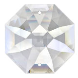 Kristall "Oktagon Lilly" 14mm 2 Loch Crystal K9...