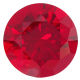Kristall Diamant Ø 30mm Rubin ~ Rot K9