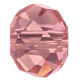 Kristallperle Rondelle 4*6mm Rosalin ~ Rose VE 100