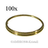 Ring &Oslash; 10mm Messing VE 100