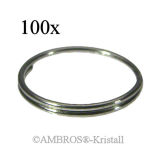 Verbinder Ring Ø 11mm Chrom VE 100