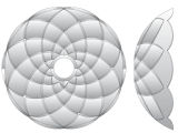 Lichtschale Ø 100mm 24% PbO ML 26mm Ohne Seitenlöcher