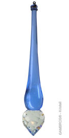 Swarovski&reg; Crystal Blue Drop 137mm