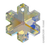 Swarovski&reg; Crystal Snowflake &Oslash; 30mm AB