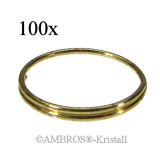 Verbinder Ring Ø 15mm Messing VE 100