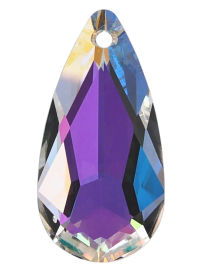 Kristall Tropfen 24mm Crystal AB K9