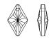 Kristall  Rhombus 27mm Crystal AB K9