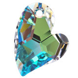 Kristall Devoted Heart 27mm Crystal AB K9