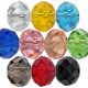 Kristall Perle Rondell Ø 4-10mm 10 Farben