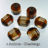 Glas Perle Antik Marmor / Schliffkranz Ø 8mm Sm....
