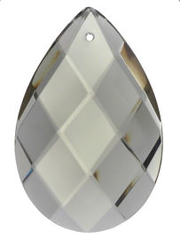 Kristall Antik "Samba" Grau 50mm -M- VE2