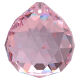 Kristall Kugel Ø 30mm Rosalin ~ Rose, Pink