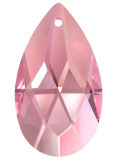 Kristall Salzburger Mandel 38mm Rosalin ~ Rose, Pink K9
