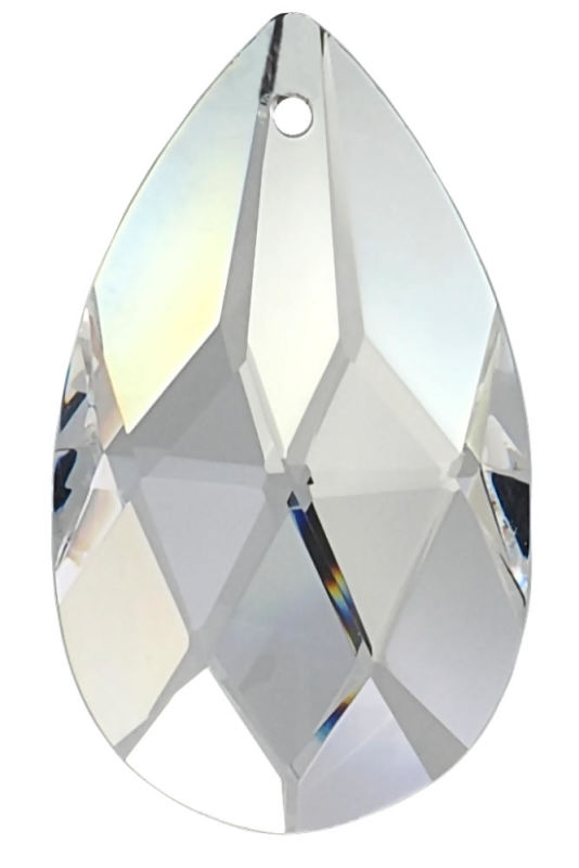 12 Cristaux 'Salzbourg Amande' 38 Mm - Cristal Au Plomb 30% - Pour Lustres Et Chandeliers - Neuf